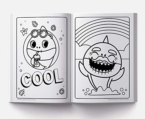 Image of Pinkfong Baby Shark - Ocean Music : Super Coloring and Activity Book