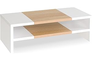 TEAMIX: Versatile Wood Desk Shelf for Elevated Organization and Amplified Productivity