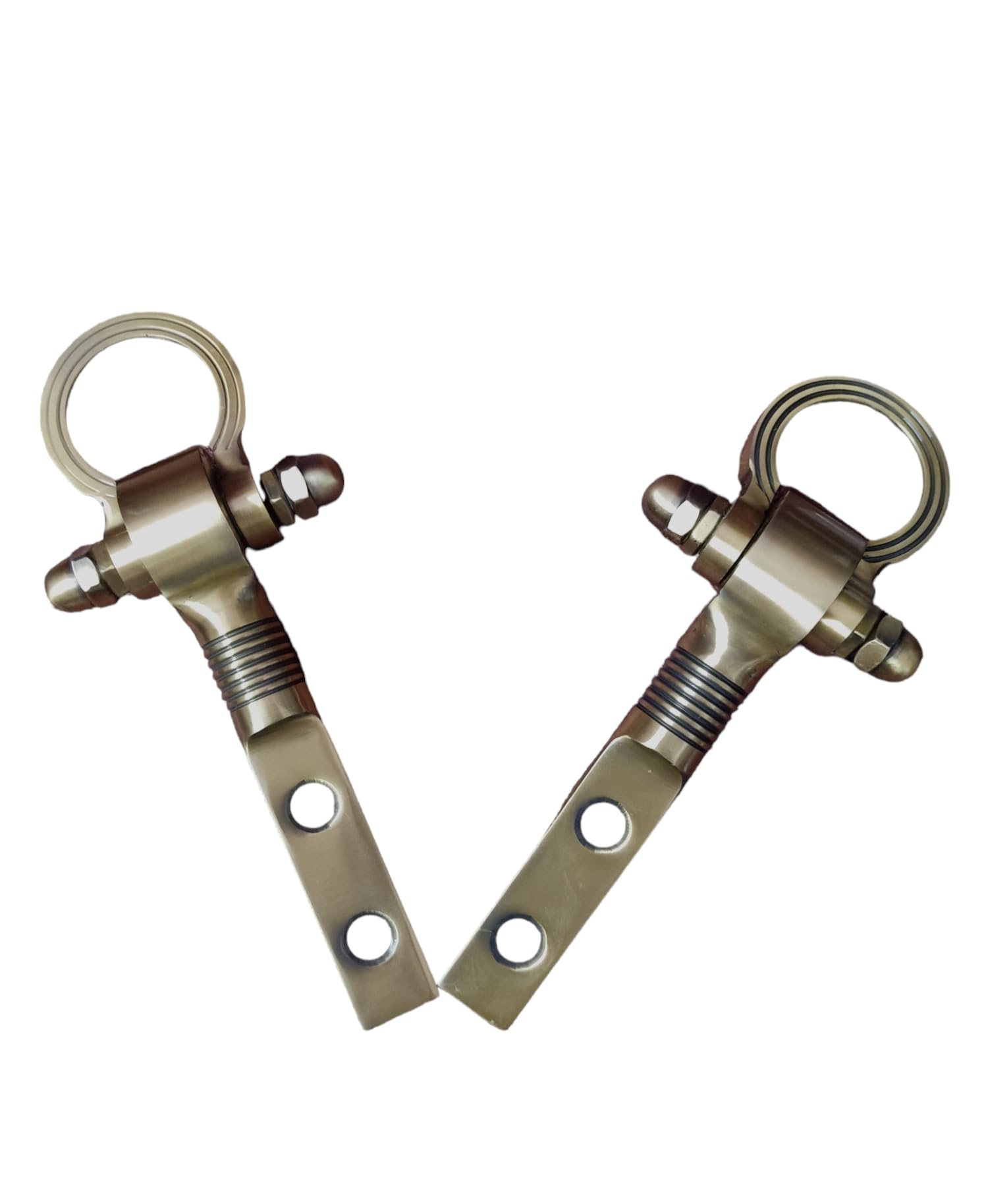 Ceiling Antique Brass Finish KADA for Patio JHULA, Superior HI-Grade Quality Life TIME WARRENTY, KADA Patio Swing, Hammock Swing16MM Rod with Weight Capacity of 2000KG, (Pack of 2PCS) 2