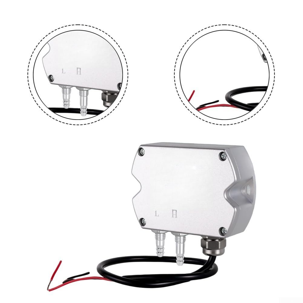 Gas Differenzdrucksensor 4-20mA für Trockengase(0-300Pa) | Trockengas-Messung, Echtzeit-Daten, 4-20mA Signal, HVAC geeignet, präzise Überwachung