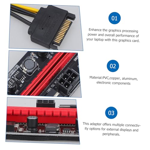 Adaptador GPU Externa para Laptop con Cable Extensor PCIe miniatura 5