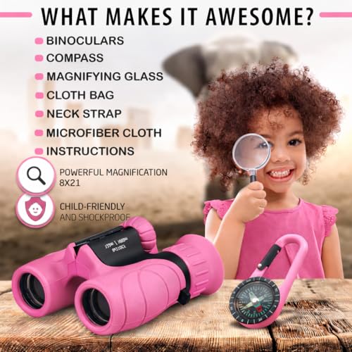 Binoculars for Kids 8x21