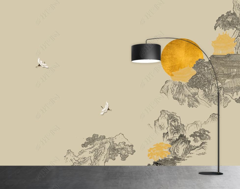 Papier peint intissé paysage déco murale salon poster géant