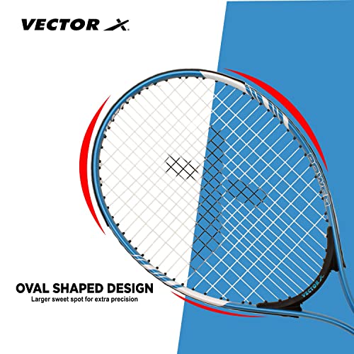 Image of Vector X VXT-520 Adult Recreational Tennis Rackets, Super Lightweight Tennis Racquets for Student,Training,Tennis and Beginners, Outdoor Games (23 inch, 3 /4 Cover)