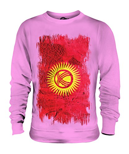 Sweat Kirghizistan Candymix ample et chaud en coton mélangé respirant