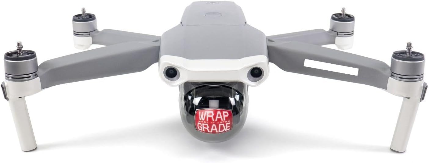 Wrapgrade Skin Compatible with DJI Mavic Air 2 | Accent Color A (Airforce Silver)
