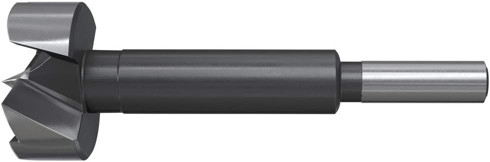Fischer Forstner D-WFo 35mm Spiral Drill Bit with Centering Tip Ideal for Deep Holes in Soft Wood, Hardwoods and Beams, 551339