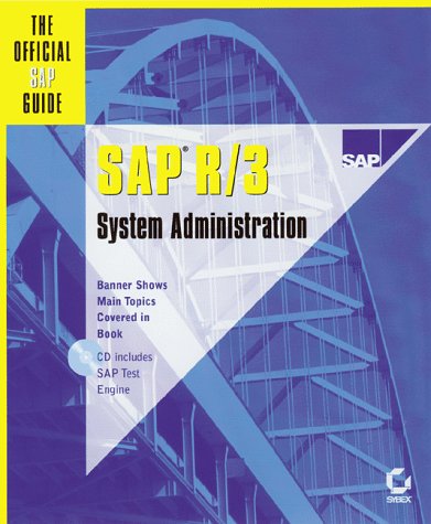 Télécharger SAP R/3 SYSTEM ADMINISTRATION. The official SAP guide, with CD-Rom Livre eBook France