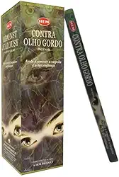 Kit com 6 Incensos para Proteção e Energia Positiva Contra Olho Gordo