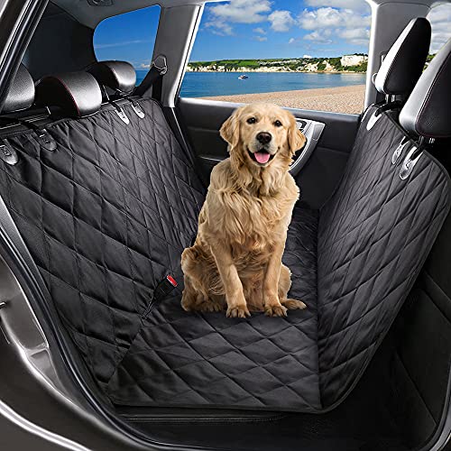 Petnice Polyvinyl Chloride Dog Car Seat Covers, Waterproof Scratch Proof Nonslip Pet Back Cover, Travel Hammock With Anchors For Cars Trucks Suv, Boot
