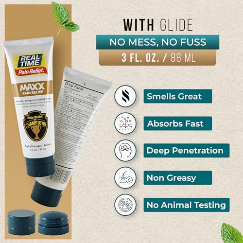 Image of Real Time Pain Relief 3oz MAXX Glide Tube