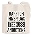 Jute sacchetto con scritta del sacchetto può io vi il Ciao anbieten Borsa di cotone Moon Works® 2 lange Henkel Tschüss Natur immagine