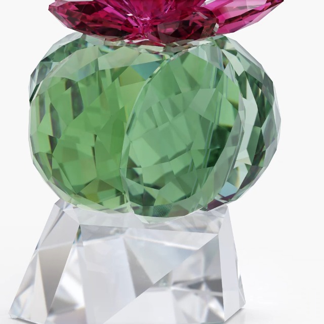 Amazon.com: Swarovski Crystal Flowers Bordeaux Cactus : Home & Kitchen