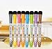 YES4QUALITY Magnetic Dry Erase Markers with Eraser Cap - 8 Pack, Fine Tip, Low Odor - White Board Markers Perfect for Dry Erase Whiteboards in the Office, Classroom or at Home