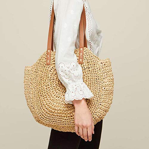 Straw-Handbags-Women-Handwoven-Round-Corn-Straw-Bags-Natural-Chic-Hand-Large-Summer-Beach-Tote-Woven-Handle-Shoulder-Bag