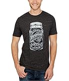 Lucky Brand Men's Moonshine Mason Graphic Tee, Onyx, X-Large