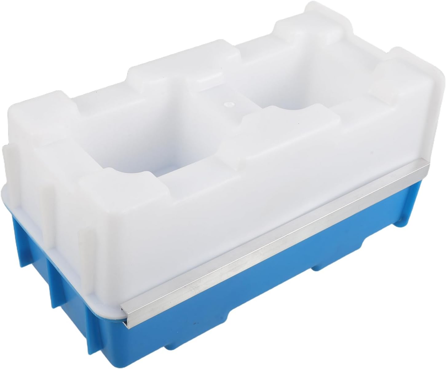 SEWACC Hollow Brick Mold for Concrete, Reusable Plastic Concrete Forms for Garden DIY, Wall Decoration Template for Indoor and Outdoor
