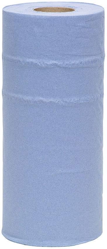 2Work Hygiene Paper Roll 2-Ply 250 mm x 40 m Wrapped Blue CPD43579
