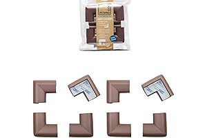8-Pack Soft Corner Protectors for Baby - Roving Cove Heavy-Duty Foam Corner Guards