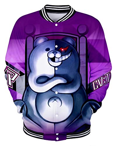 QYIFIRST - Sudadera unisex con estampado 3D, diseño de anime, color lila Cover