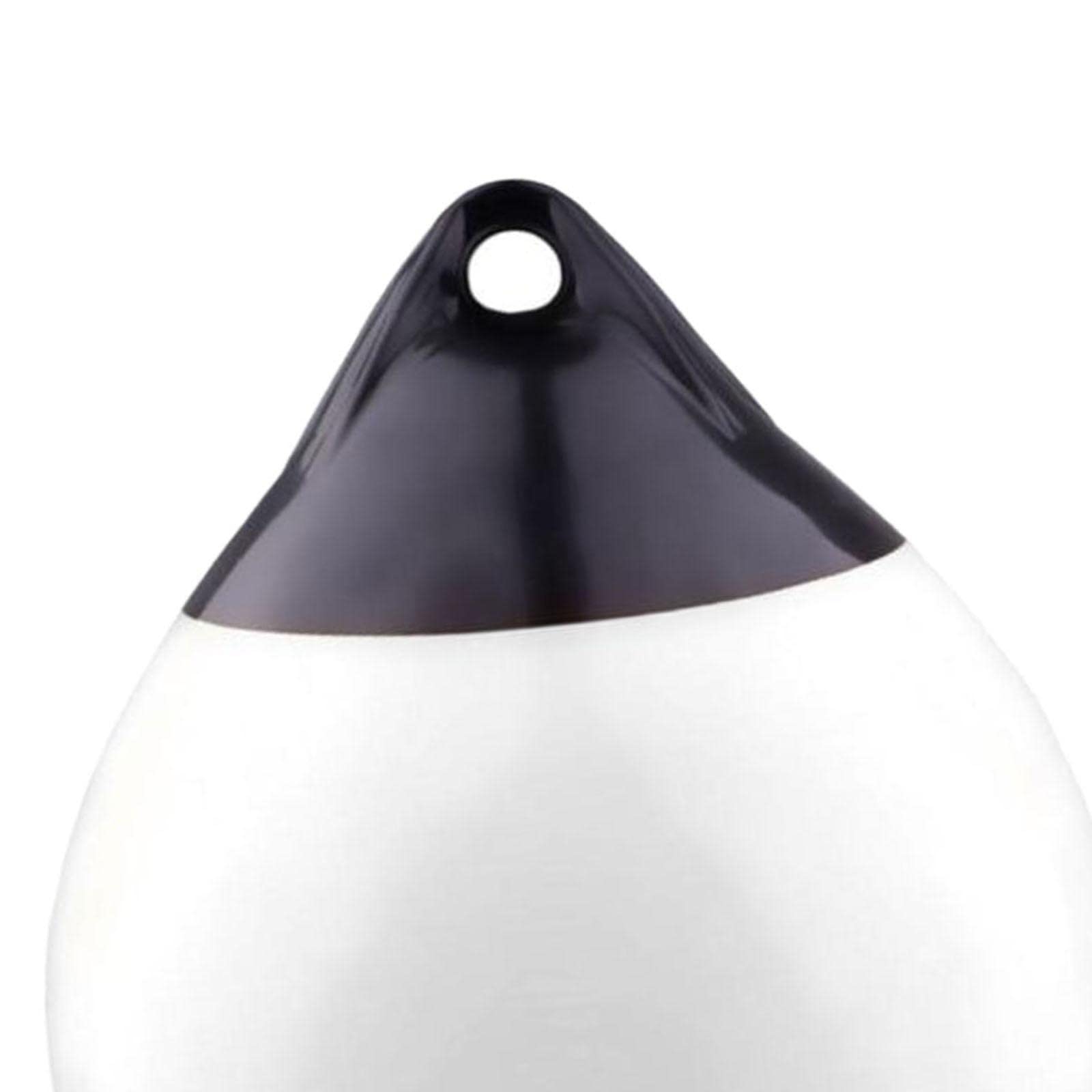 de Anclaje de Bola para Barco con Pasador Inflable Y Cuerda, de para Muelle, Blanco con Cuerda Negra