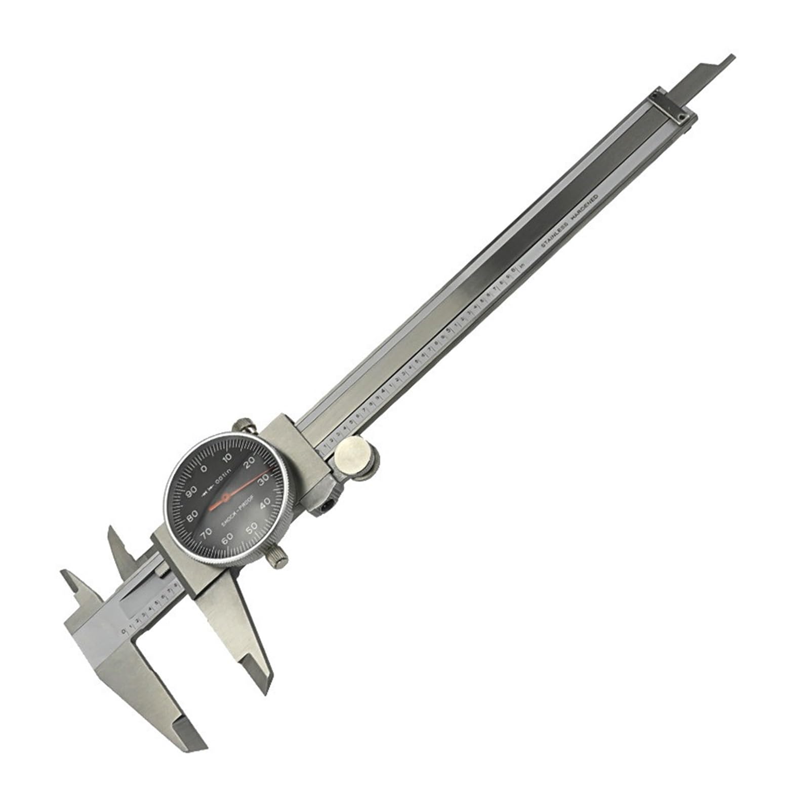 BDAYEK Vernier calipers 150mm 0.02mm/0.001" stainless steel dial vernier caliper gauge plastic thickness measuring tools(6inch black color)