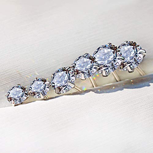 925 Sterling Silver Earrings, Cubic Zirconia Stud Earrings, Diamond Stud Earrings for Women4