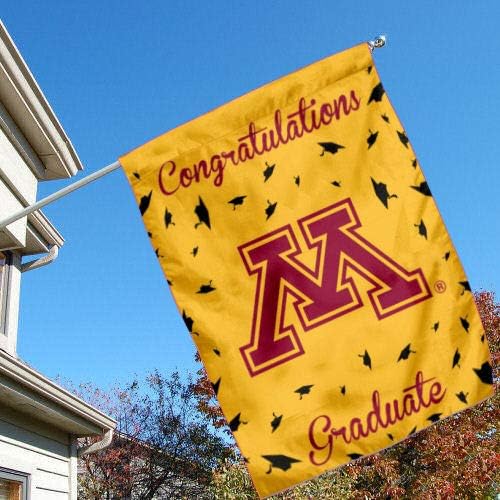 Minnesota Gophers Graduation Gift Banner Flag - Image 2