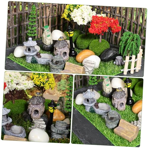 Jardin féérique miniature ifundom : lot d'accessoires décoratifs en résine pour terrariums - 5