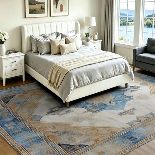 Tapis de salon géométrique de haute qualité style patchwork