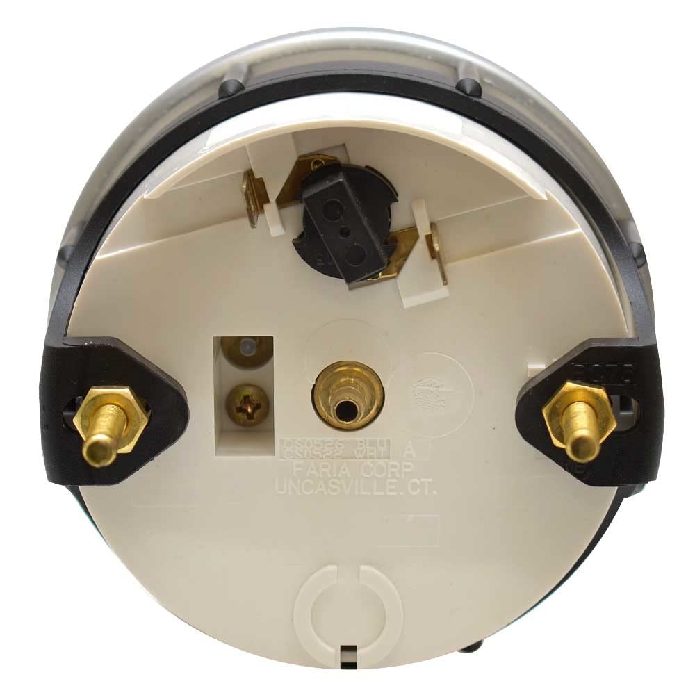 Faria Boat Speedometer Gauge SEK614A | 10-65 MPH Silver Black