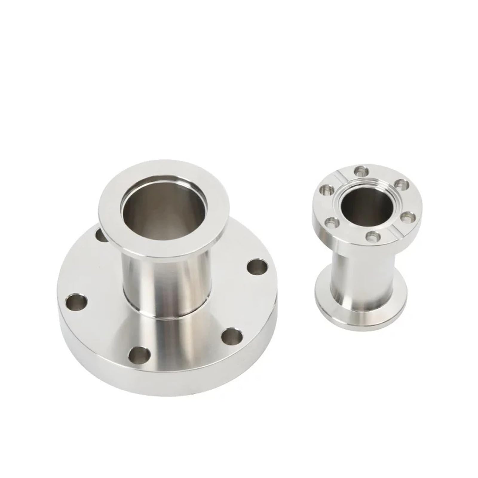 Adaptador de brida alto vacío CF a KF, reductor recto KF16 CF16(CF50 to KF16)