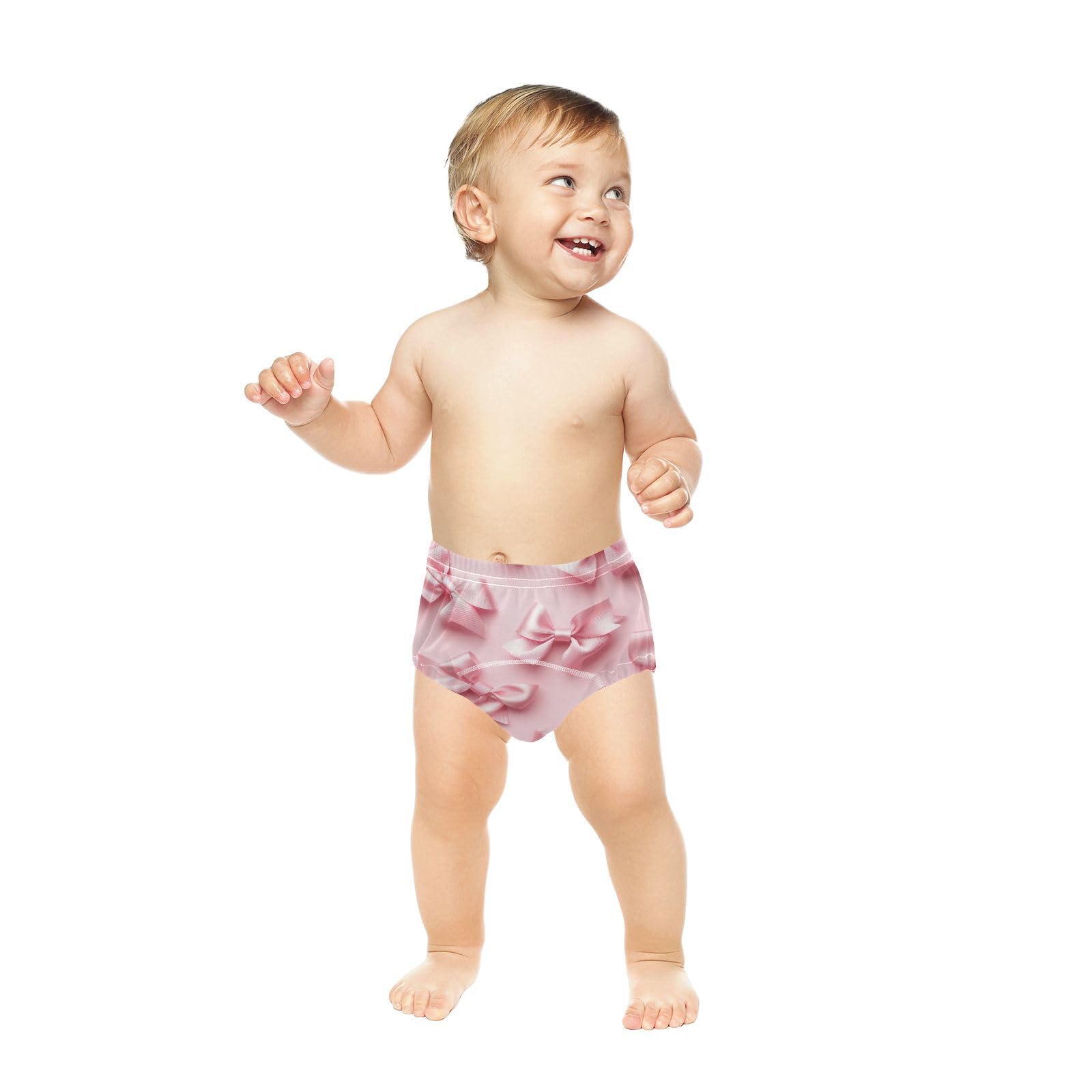 Coikll Bow Toddler Training Underwear Waterproof Baby Pee Pants -4T