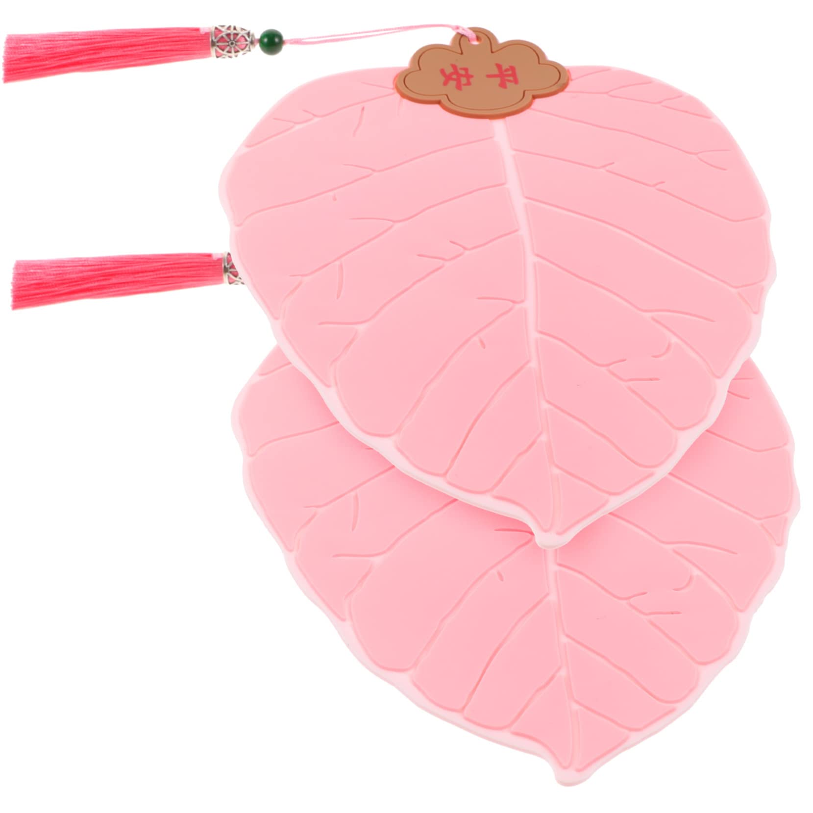 2pcs Leaf Mat Table Mats Dining Table Decoration Dining Table Pads Table Mat Placemat Dining Table Mat Dining Room Table Decor Heat Resistant Coaster Kitchen Placemats Desk Mats