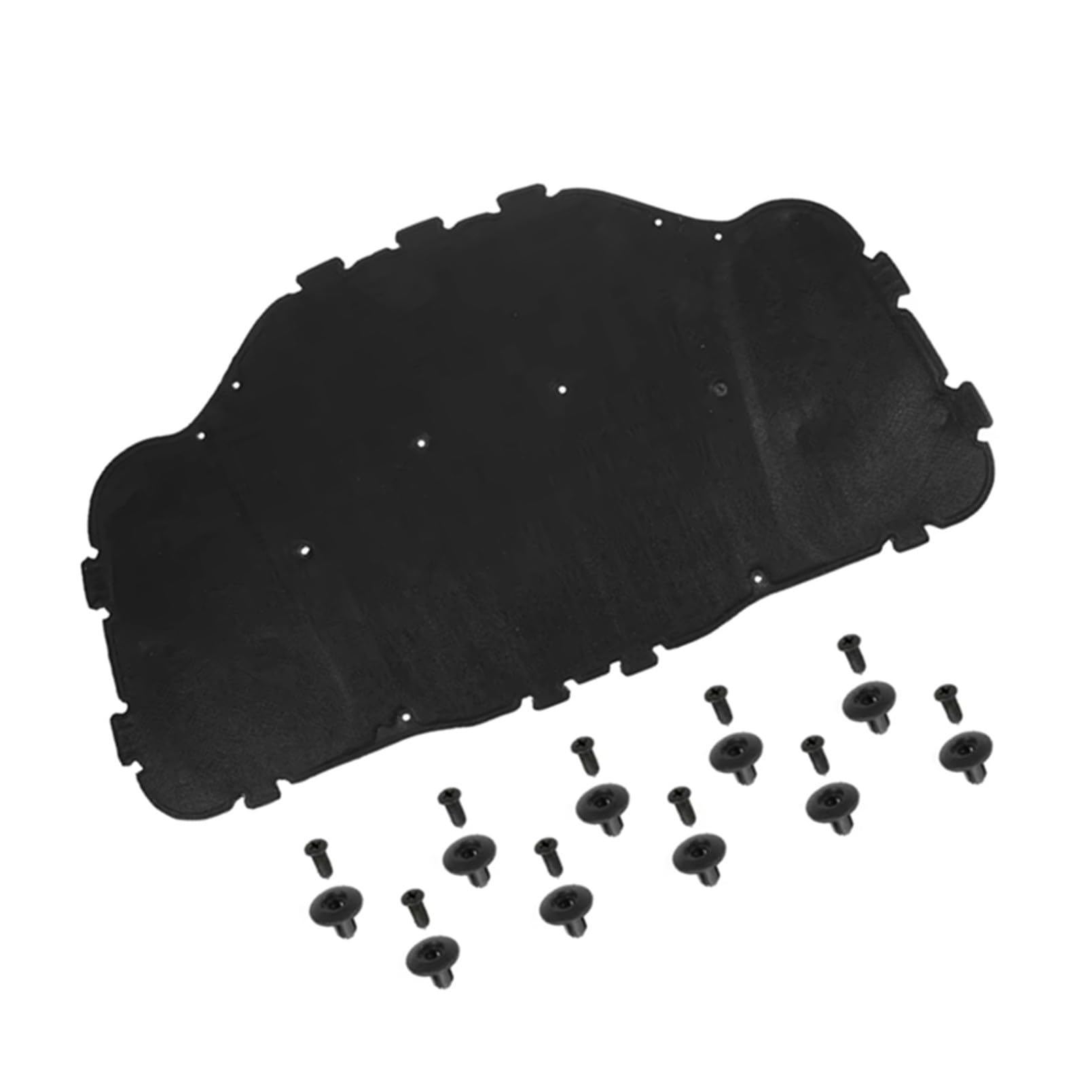 Compatible with for E60 E61 525i 528i 530i Front Hood Engine Sound Heat Insulation Cotton Pad Soundproof Heat Insulation Mat 51487148208 Car Engine Hood Sound