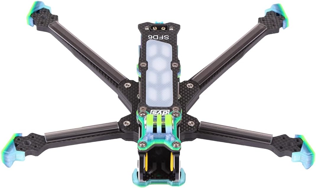 Kit Cadre Drone FPV Long Range 4" LR4 - Compatible O3 Air Unit Et CADDX Vista