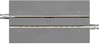 TomyTEC 017929 4 Tram Rails, Straight, Each 70 mm Long, in Concrete Bed
