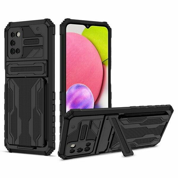 Coque silicone rigide Oppo A54S noire avec sangle pratique pour vos déplacements
