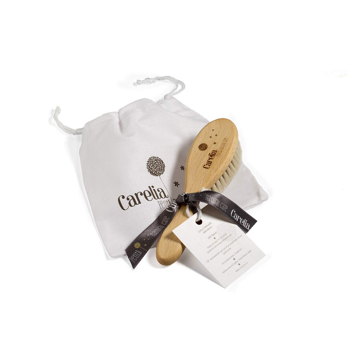 Carelia Cepillo Natural Bebé 1Ud-image