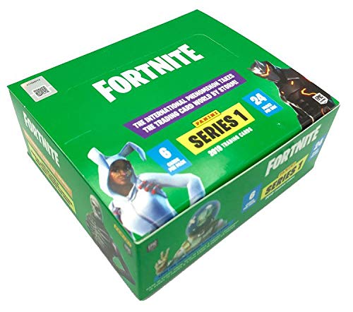 Preisvergleich Produktbild Panini Fortnite Trading Cards - Box mit 24 Flowpacks
