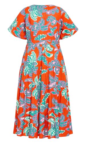 Image of City Chic Plus Size Dress, Jezebel Maxi Dress