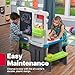 Step2 Great Creations Art Center, Kids Activity Table, Arts & Crafts Desk, Made of Durable Plastic, Includes Bench, For Toddlers 3+ Years Old
