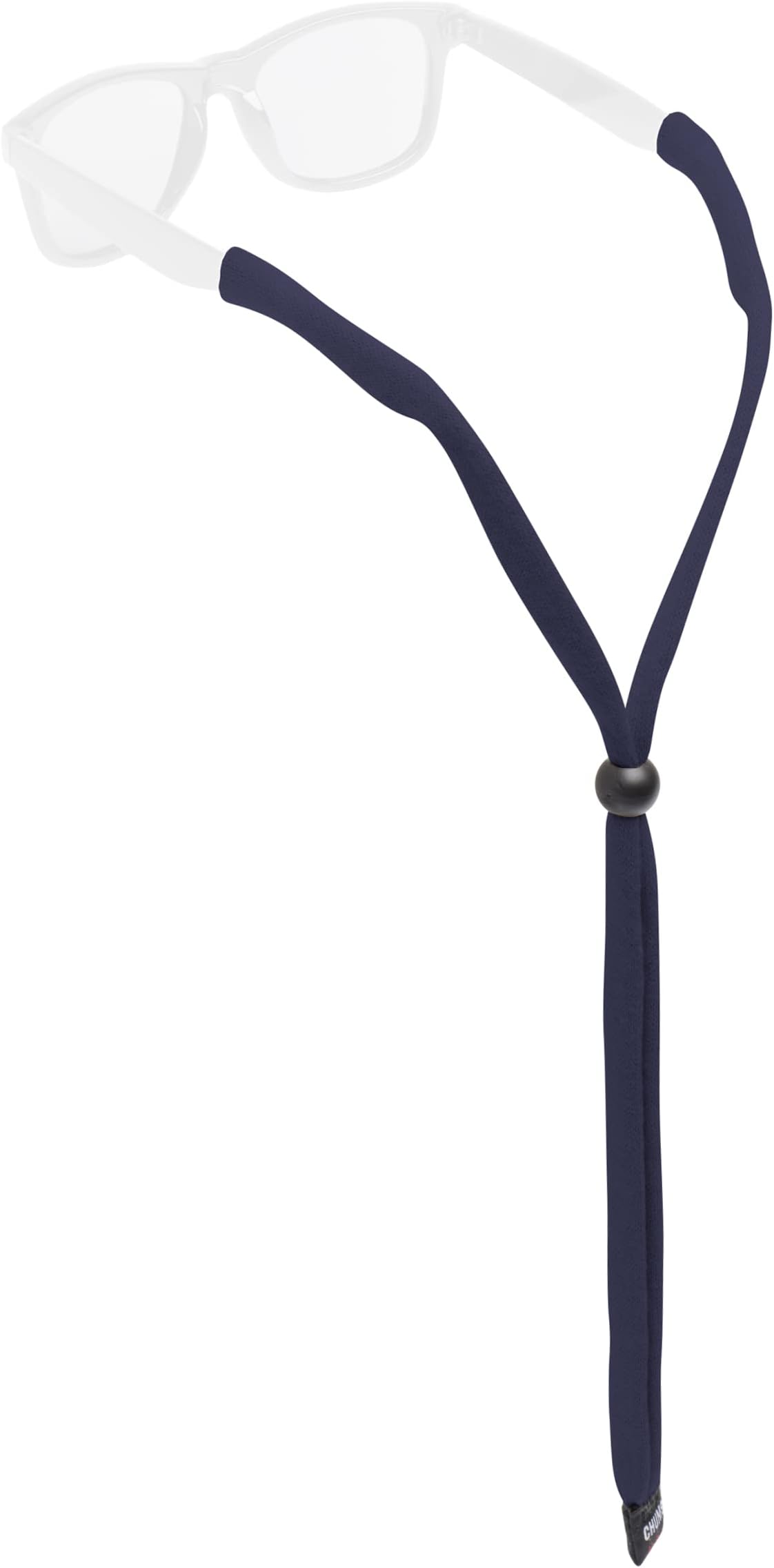 Chums Original Cotton Safety Eyewear Retaine-Unisex Keeper for Sunglasses-Adjustable Fit & Made in USA (Standard-End Size)