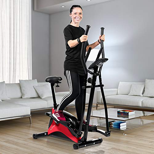 AsVIVA C16 2in1 Cardio Elliptical Crosstrainer und Heimtrainer mit 12kg Schwungmasse, Bluetooth Computer mit App Nutzung… – Bild 3