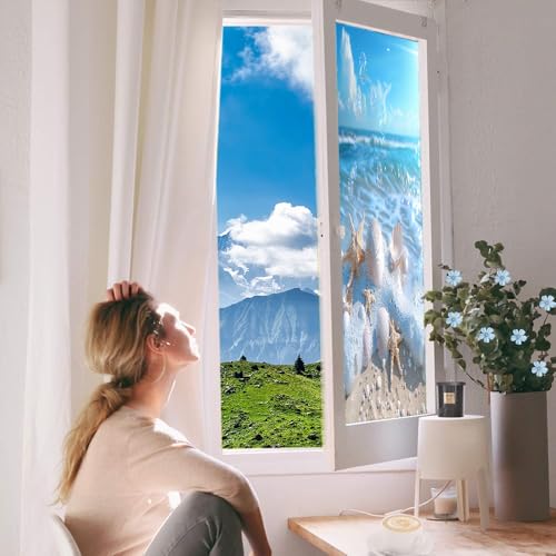 Vinilo decorativo Stained Privacy para ventana 17.7x23.6 pulg. miniatura 6