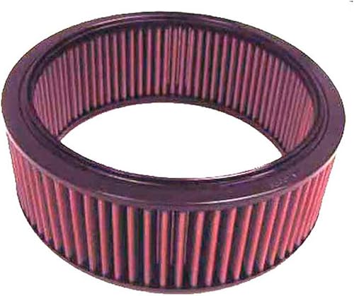 K&N Filtro de aire del motor Alto rendimiento, Premium, lavable, Filtro de repuesto Compatible con Chevrolet 1966 (pastilla K10), E-1170