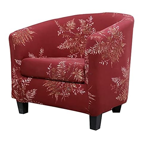 Highdi Luxury Floral Tub Chair Cover Cover