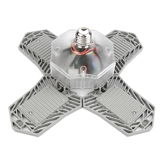 Trendy Retail 150W Workshop Garage Light Lighting Ceiling Lights Deformable Silver