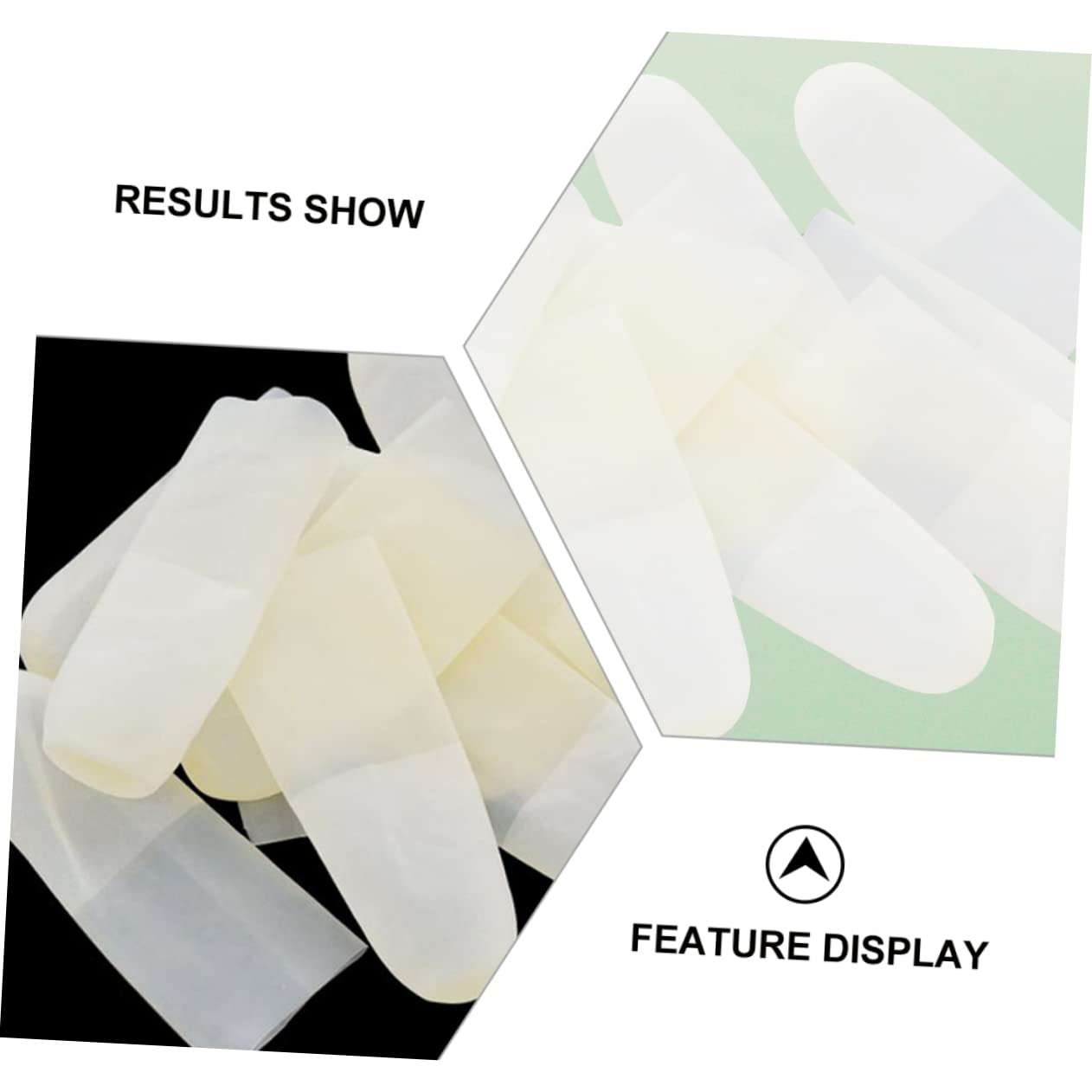 SHERCHPRY 2sets Disposable Static Protective Fingertips for Electronics Crafting and Industrial Use Flexible and Stretchy Covers for Seamless Movement 150pcs*2