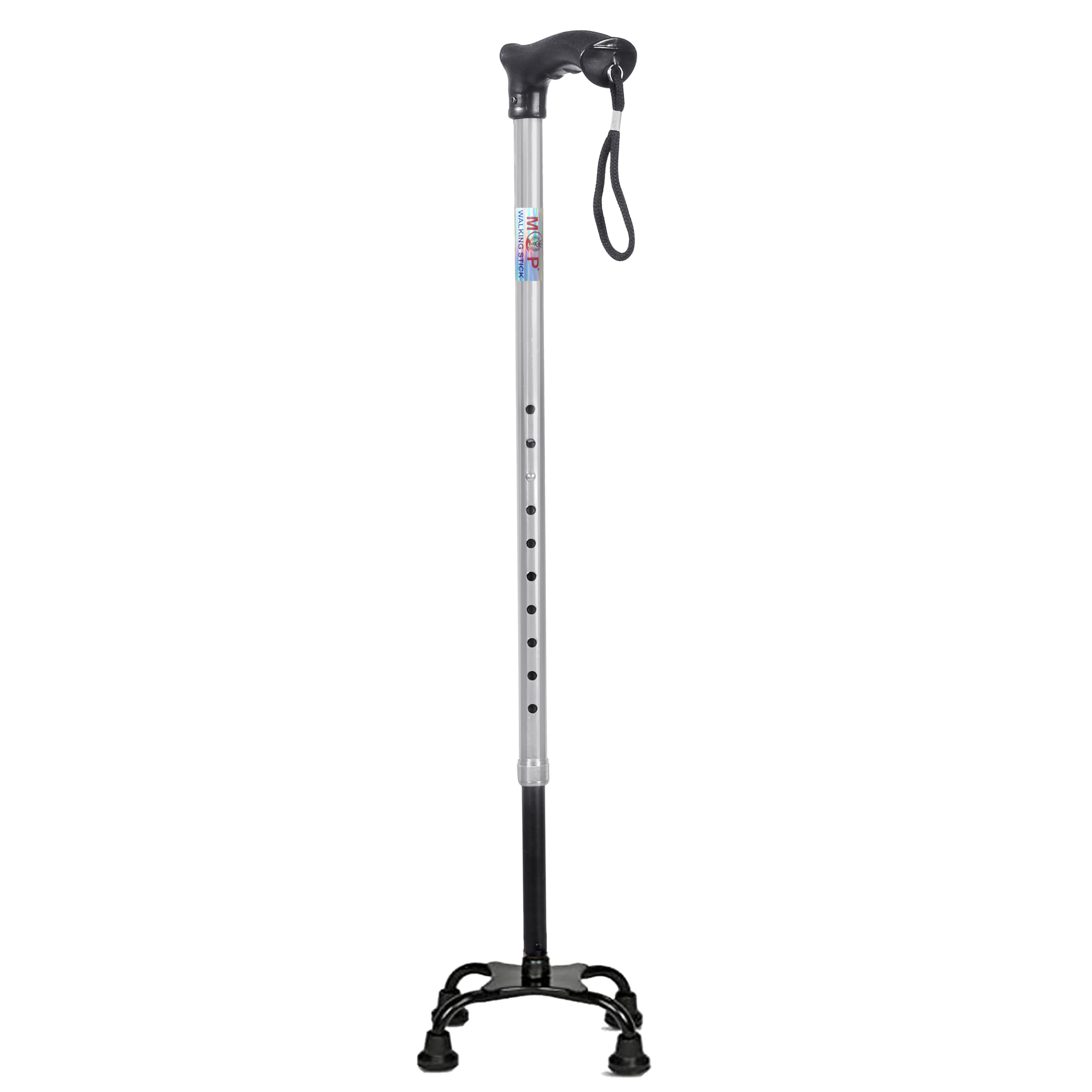 MCPJindal Quadripod Walking Stick/Quad Stick